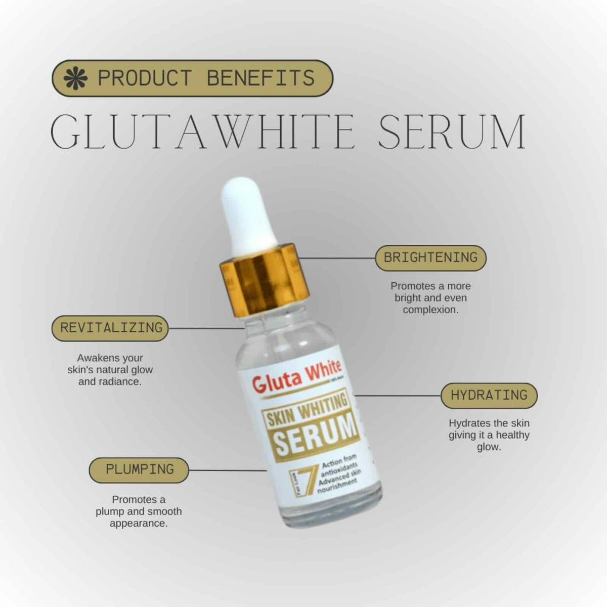 Gluta White Face Glowing Serum YMDS