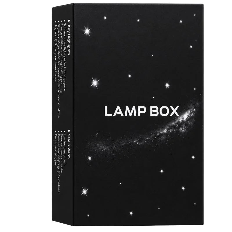 Galaxy Starry Sky Lamp Box | 2-in-1 Projector Night Light with 3 Projection Lenses YMDS