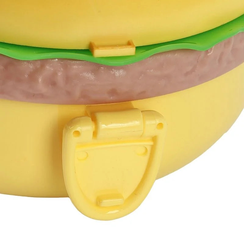 Hamburger Shaped Kids Lunch Box YMDS