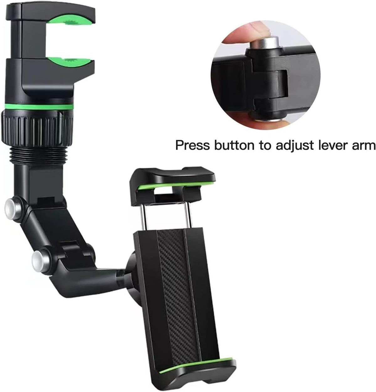 Universal Car Rearview Mirror Phone Holder YMDS