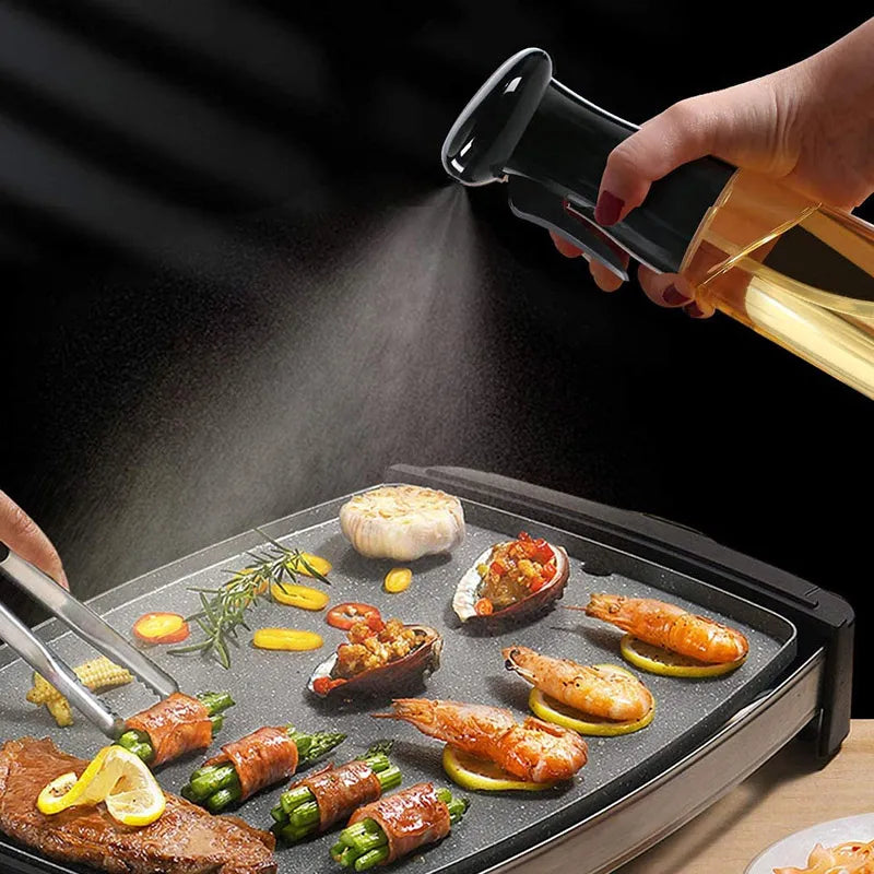 Plastic Glass Kitchen Cooking Spray Bottle YMDS