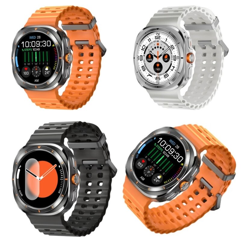 TF7 Ultra Smart Watch | Metal Body, AMOLED Display YMDS