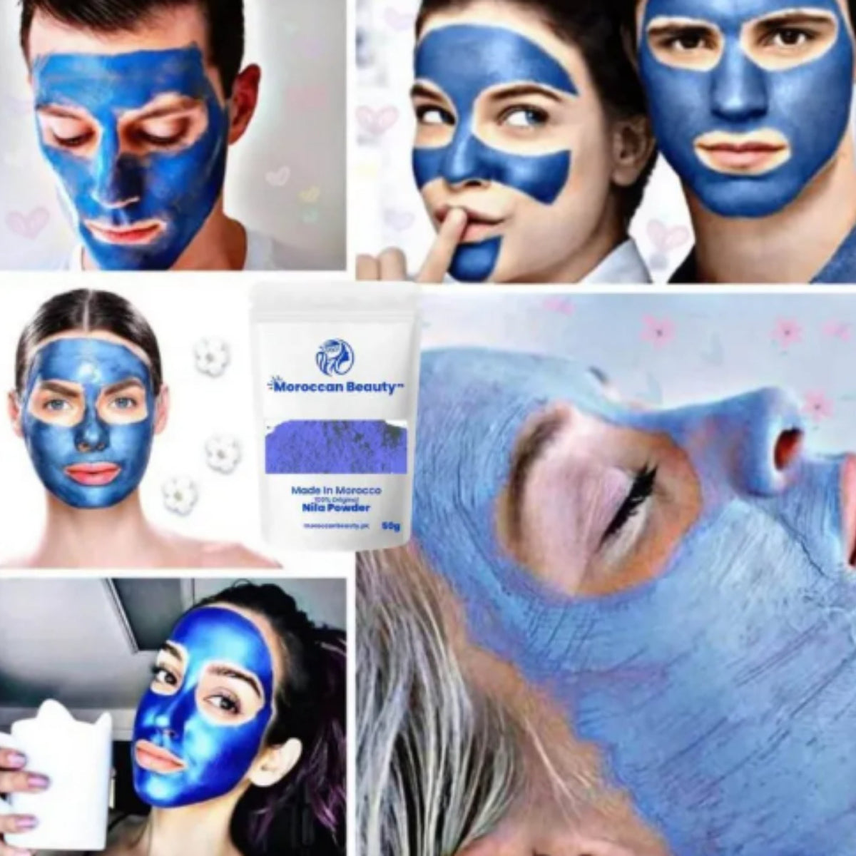 Moroccan Beauty Blue Nila Powder 50g YMDS