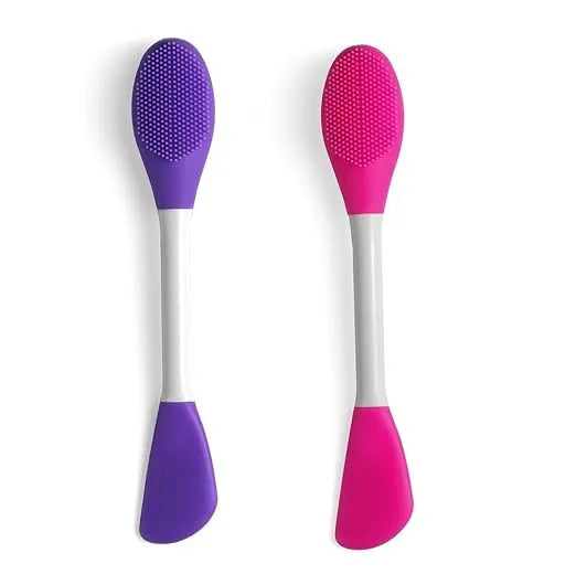Double Ended Silicone Face Mask & Cleansing Brush YMDS