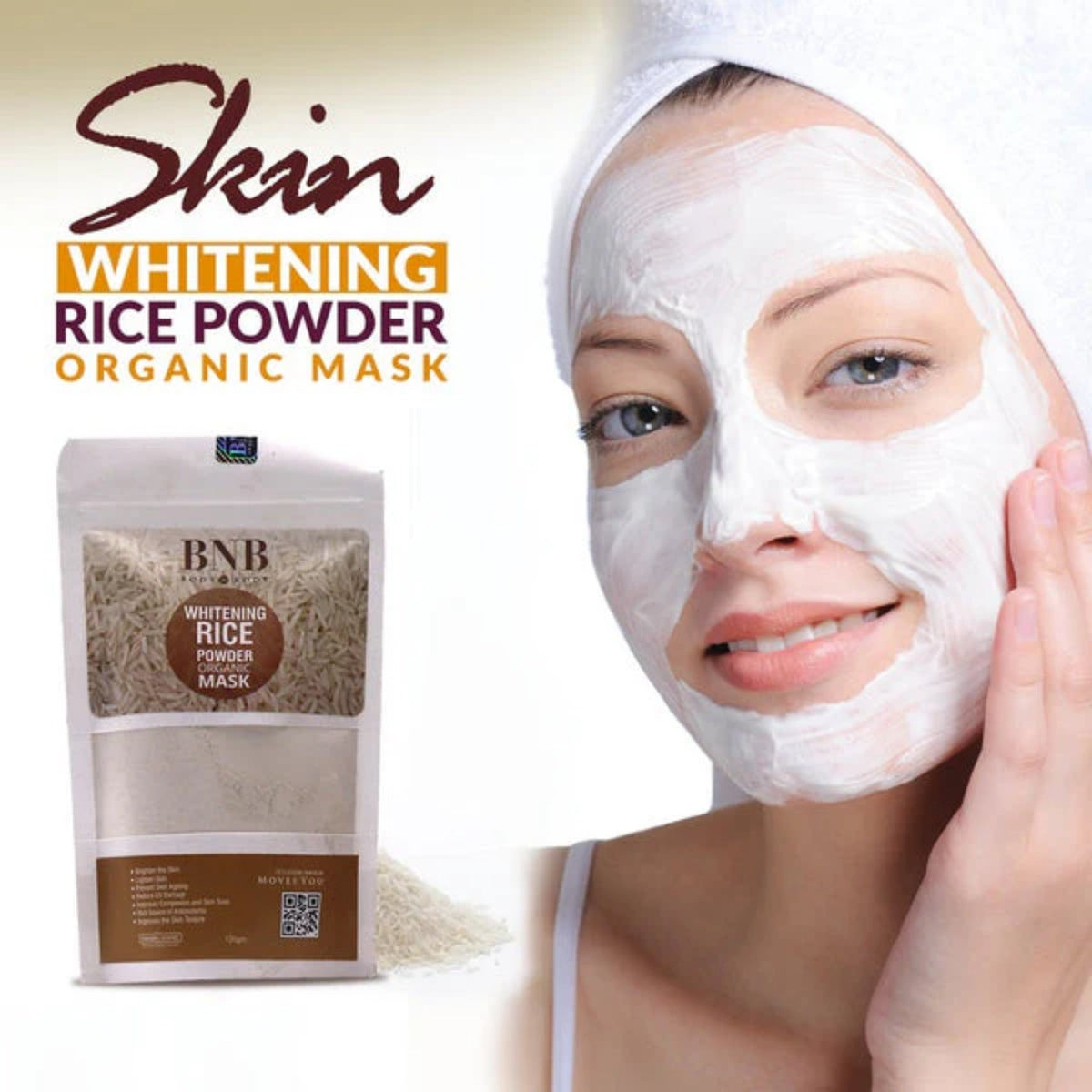 BNB Rice Extract Bright & Glow Facial Kit YMDS