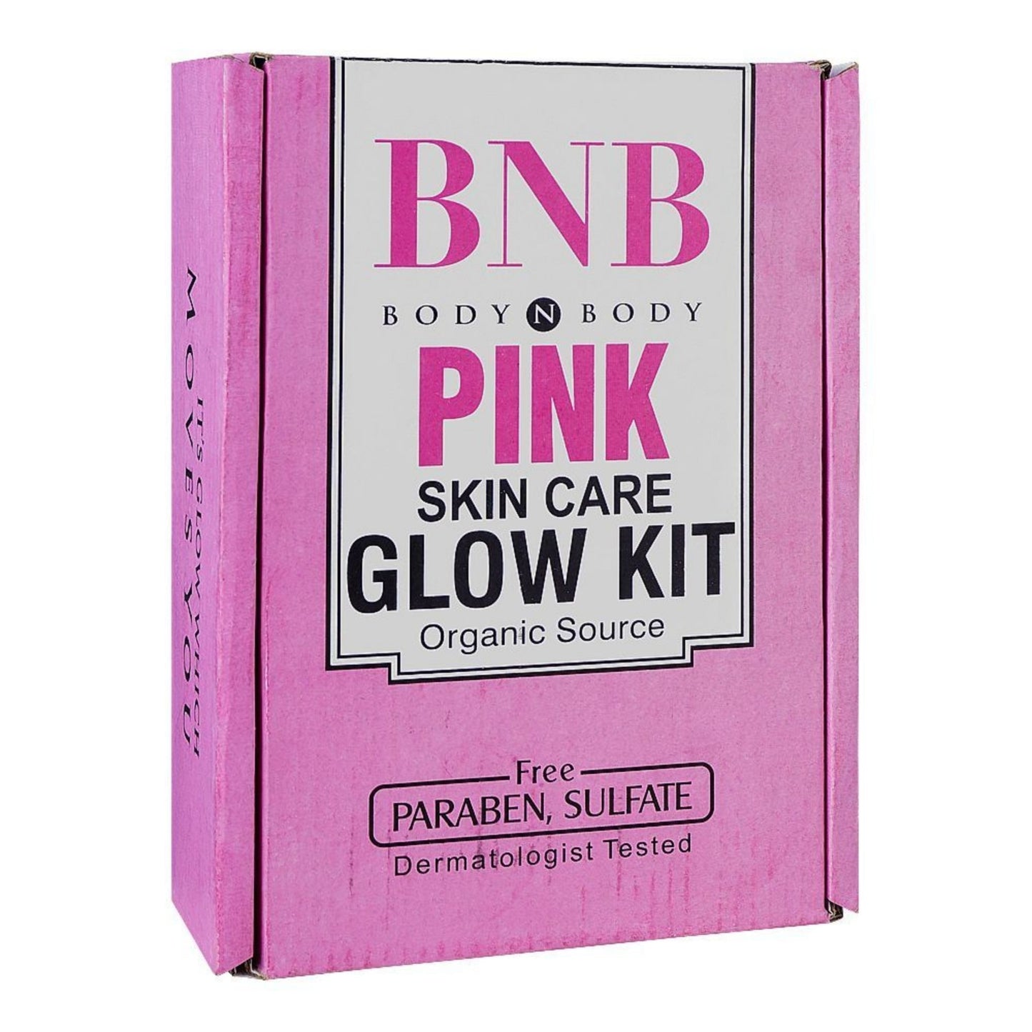 BNB Pink Face Glow Kit | 3-in-1 Skincare Wash Mask SPF Protection Set YMDS