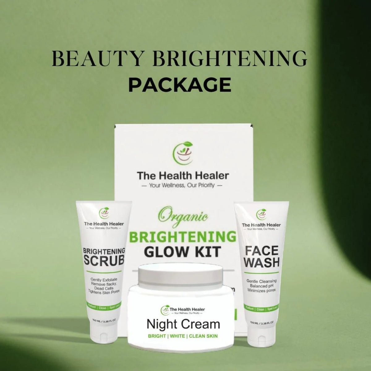 Brightening Glow Kit by The Health Healer YMDS
