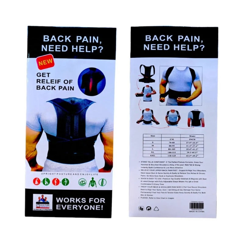 Back Pain Relief Posture Corrector Belt YMDS