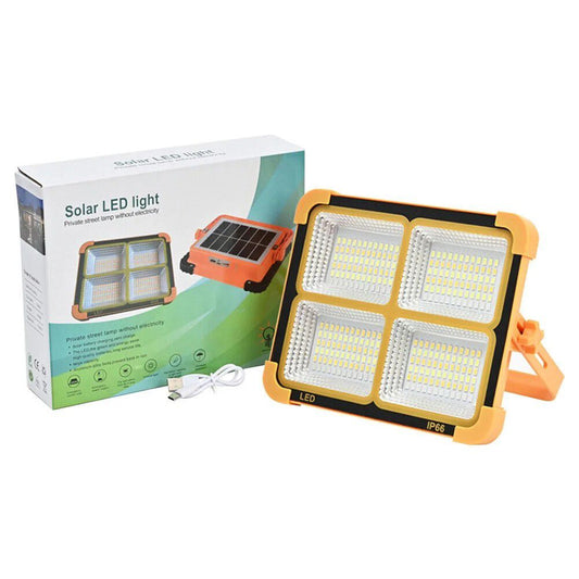 Solar LED Light Portable Waterproof Street Lamp For Outdoor Lighting And Security HHC