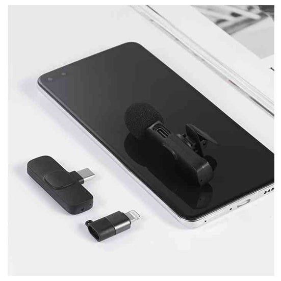 K9 Dual Wireless Microphone ORIGINAL Plug & Play FOR Type-C & IOS HHC