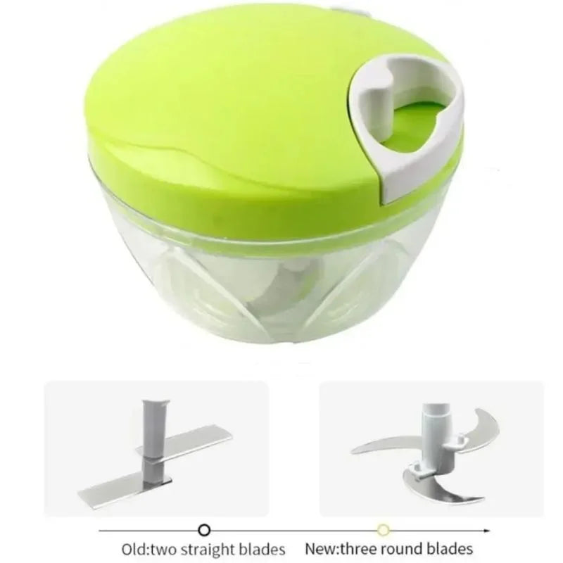 Manual Mini Hand Pull Food Chopper YMDS
