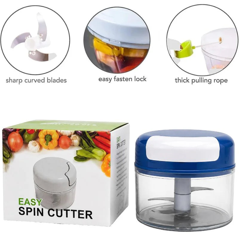 Manual Mini Hand Pull Food Chopper YMDS
