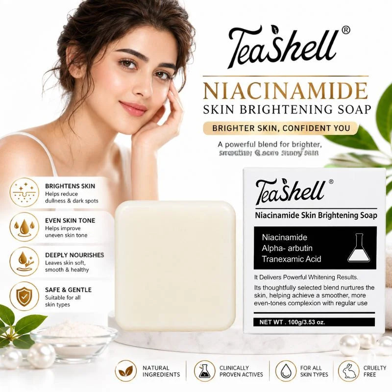 TeaShell Niacinamide Skin Brightening Soap