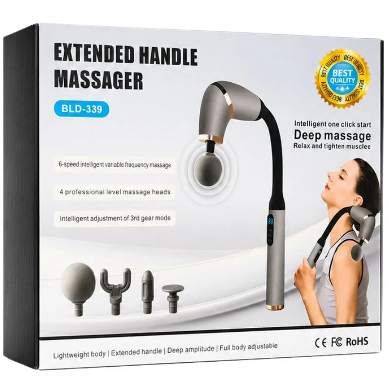 Long Handle Fascial Gun Massager YMDS