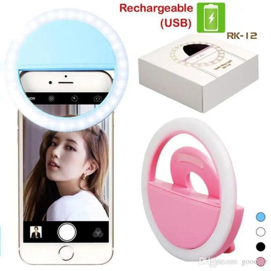 Portable Selfie Ring Light for Mobile ARDS