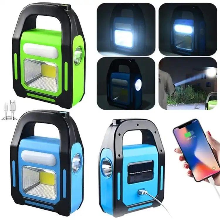 USB Rechargeable Portable Solar Lantern for Camping ARDS