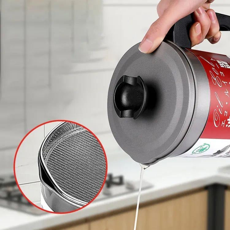 Stainless Steel Kitchen Oil Filter Pot ARDS
