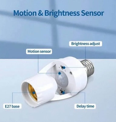 E27 Infrared Motion Sensor Lamp Holder ARDS