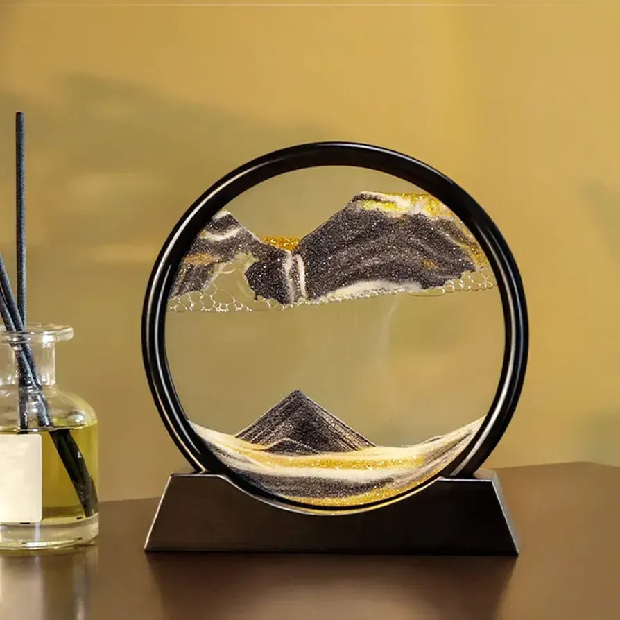 3D Moving Sand Art Hourglass ARDS