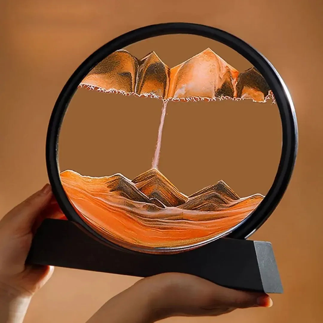 3D Moving Sand Art Hourglass ARDS