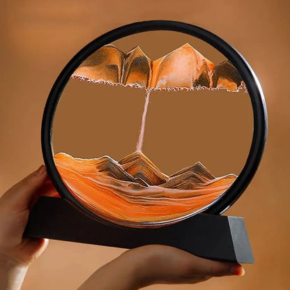 3D Moving Sand Art Hourglass ARDS