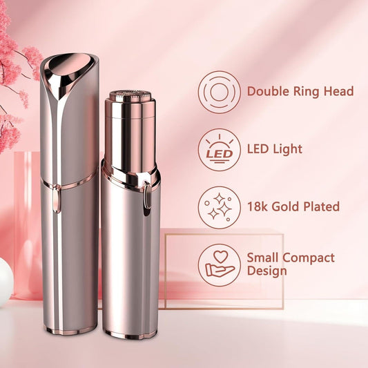 Cell Operated Flawless Women Painless Hair Remover Face Facial Hair Remover ARDS