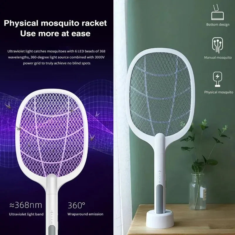 Nova USB Rechargeable Mosquito Racket ARDS