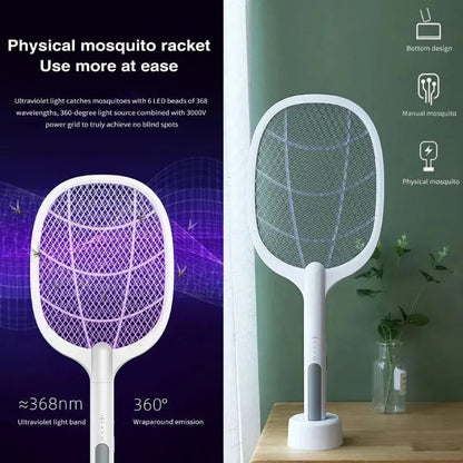 Nova USB Rechargeable Mosquito Racket ARDS