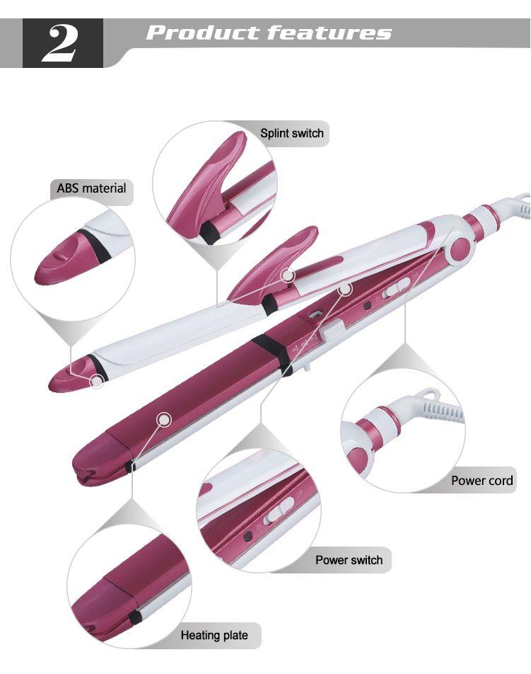 Shinon SH-8088 3 In 1 Professional Electric Hair Straightener