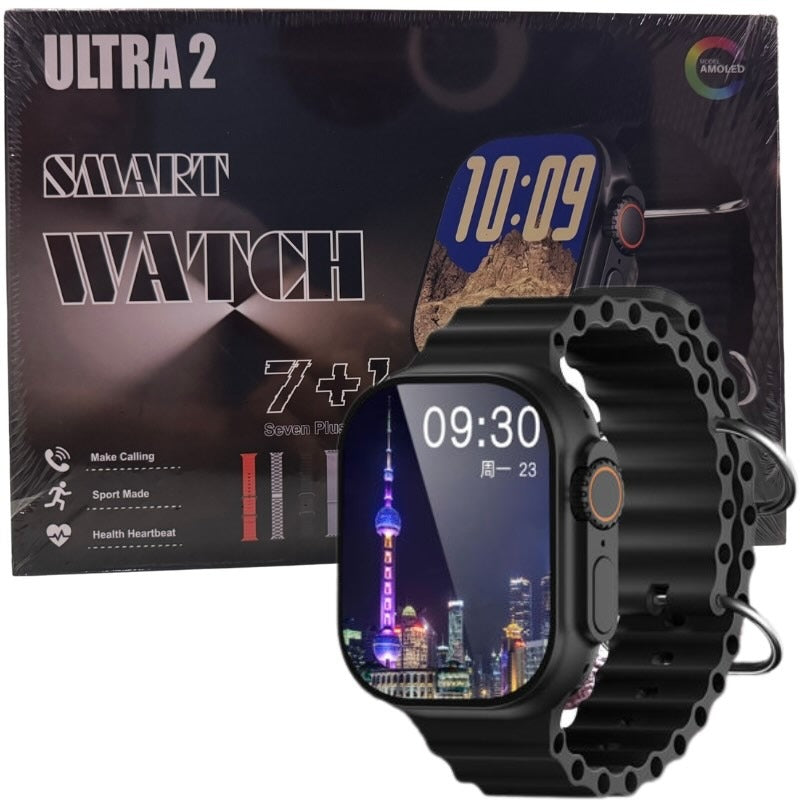 Ultra 2 Smart Watch 7 Straps Edition YMDS