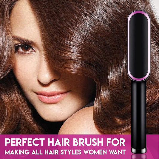 909 Brush Hair Straightener Brush For Girls Comb Style ARDS