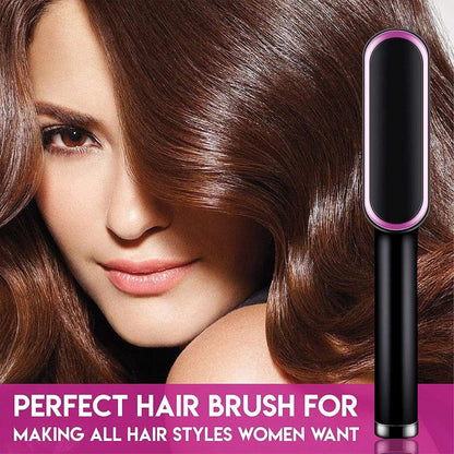 Hot Air Brush Multi-Function Hair Dryer Straightener ARDS