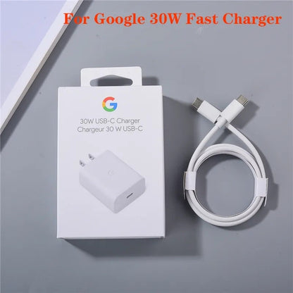 Google 30W USB C Fast Charger Adapter for Pixel Android and USB C Devices ARDS
