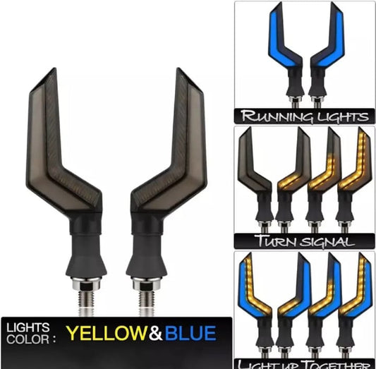 4pcs motorcycle turn signals Light indicator 12v running indicator for all bikes HHC
