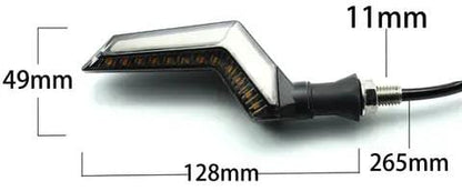 4pcs motorcycle turn signals Light indicator 12v running indicator for all bikes HHC