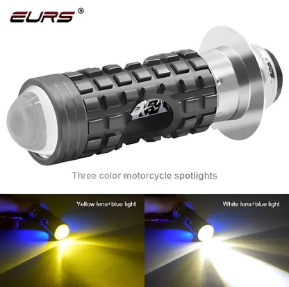 Bike LED Headlight Bulb – 5-Function Police Flasher Light for CD70 &amp; CG125 HHC