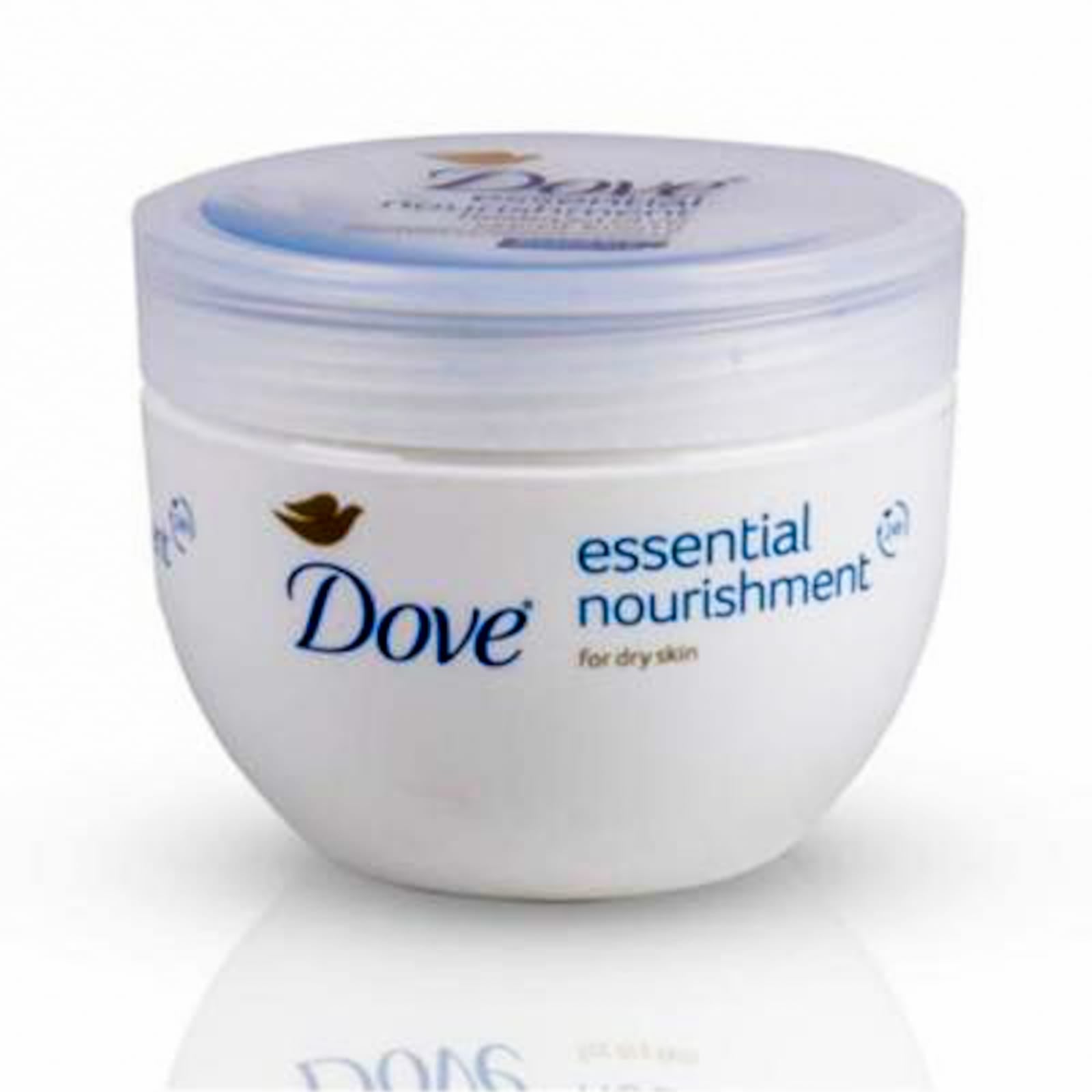 Dove Essential Nourishment Body Cream for Dry Skin – 300ml HHC
