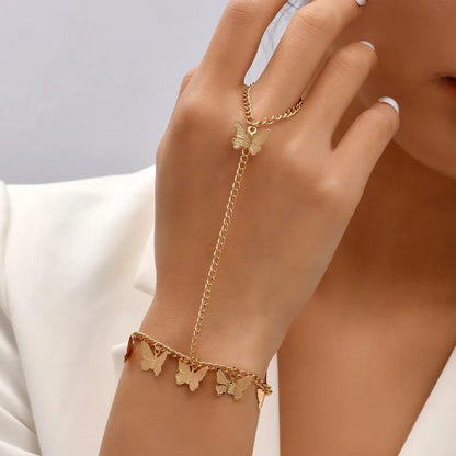 Beautiful Butterfly Charm Bracelet HHC