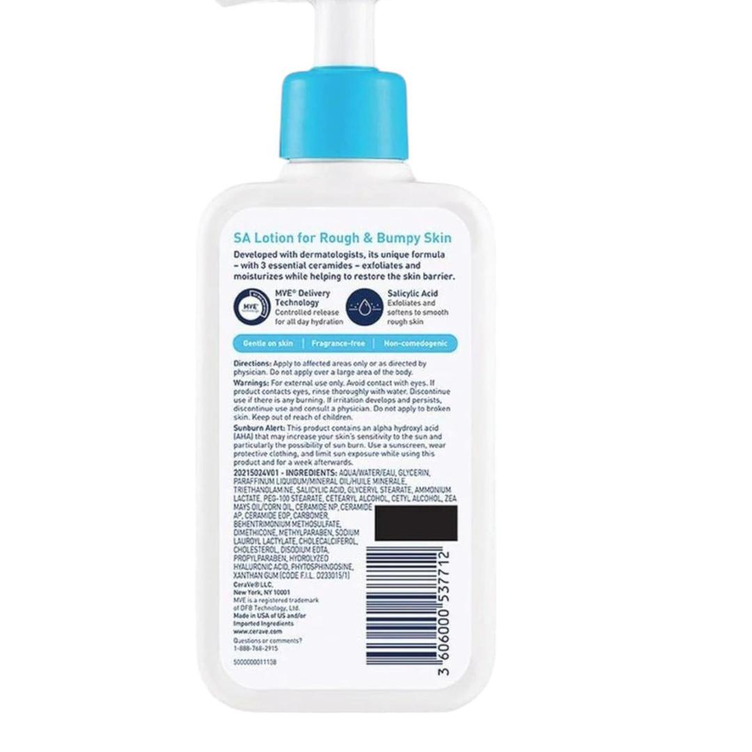 CeraVe SA Lotion For Rough and Bumpy Skin for Making it More Hydrated - 237Ml HHC