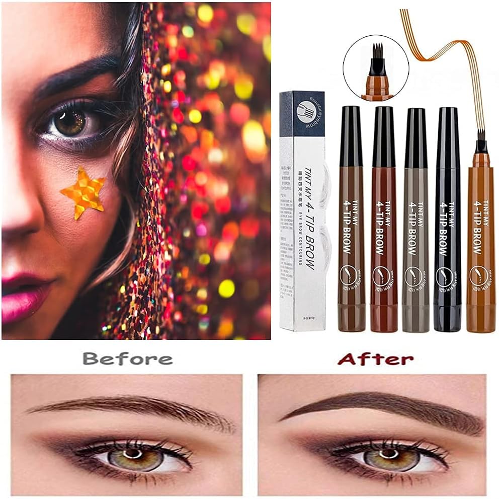 Mecow Liquid Eyebrow Pencil – 24 Hours Waterproof Eyebrow Pen HHC