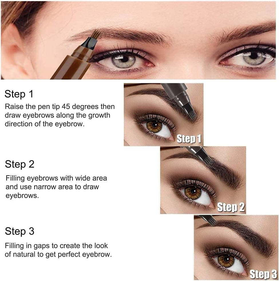 Mecow Liquid Eyebrow Pencil – 24 Hours Waterproof Eyebrow Pen HHC
