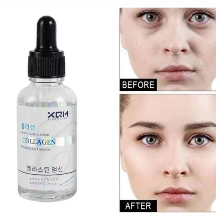 XQM Collagen Moisturizing Face Serum for face Xqm Intensively Nourishes With Vitamin C Serum HHC
