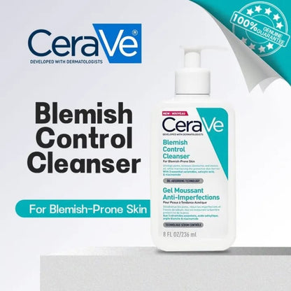 CeraVe Blemish Control Face Cleanser – 2% Salicylic Acid &amp; Niacinamide HHC