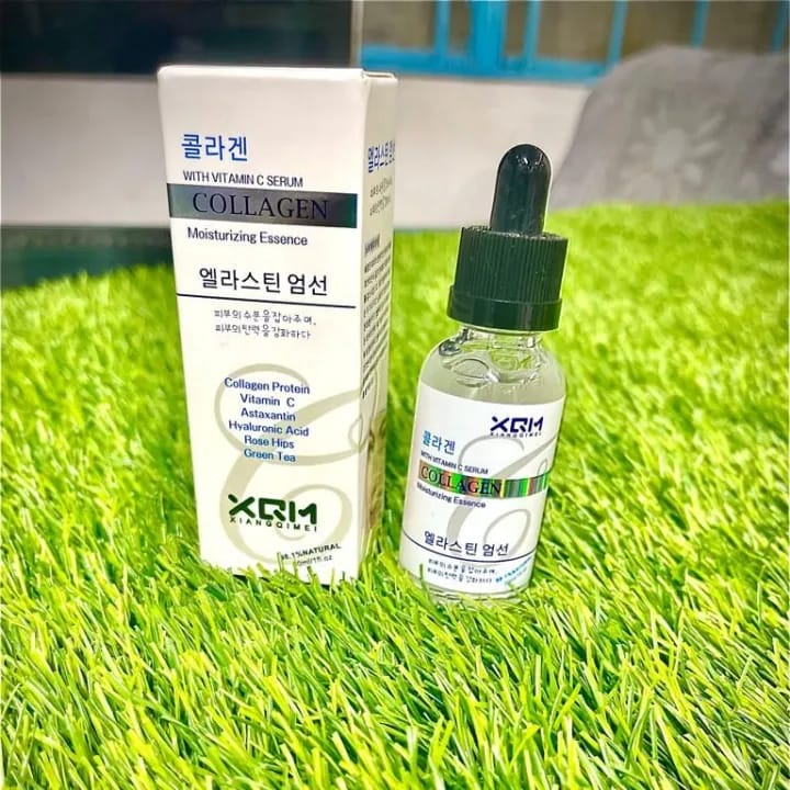 XQM Collagen Moisturizing Face Serum for face Xqm Intensively Nourishes With Vitamin C Serum HHC