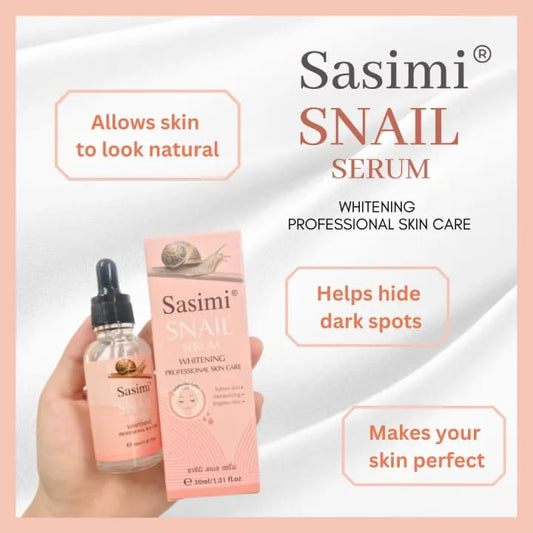 Sasimi Snail Serum High Quality Anti Aging Moisturizing &amp; Whitening Serum For Pores &amp; Acne 30Ml HHC