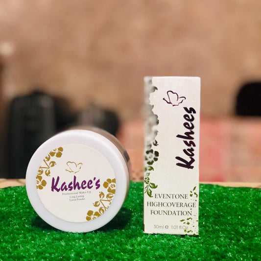 Pack of 2 Kashee's Deal, Foundation & Setting Loose Powder, 30 Ml HHC