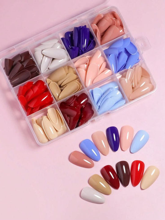 Reusable Fake Nails with Box HHC