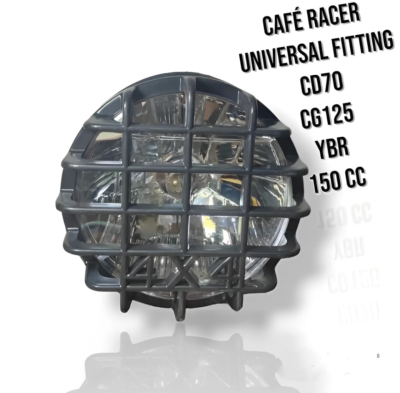 Cafe Racer Headlight for 70cc &amp; 125cc Bikes HHC