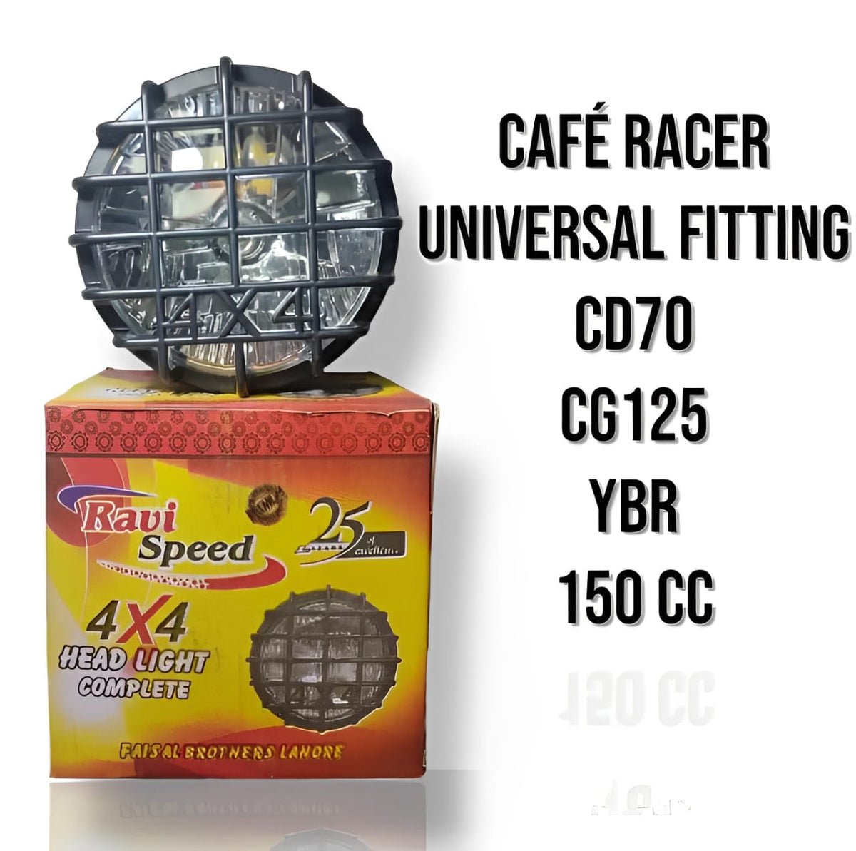 Cafe Racer Headlight for 70cc &amp; 125cc Bikes HHC