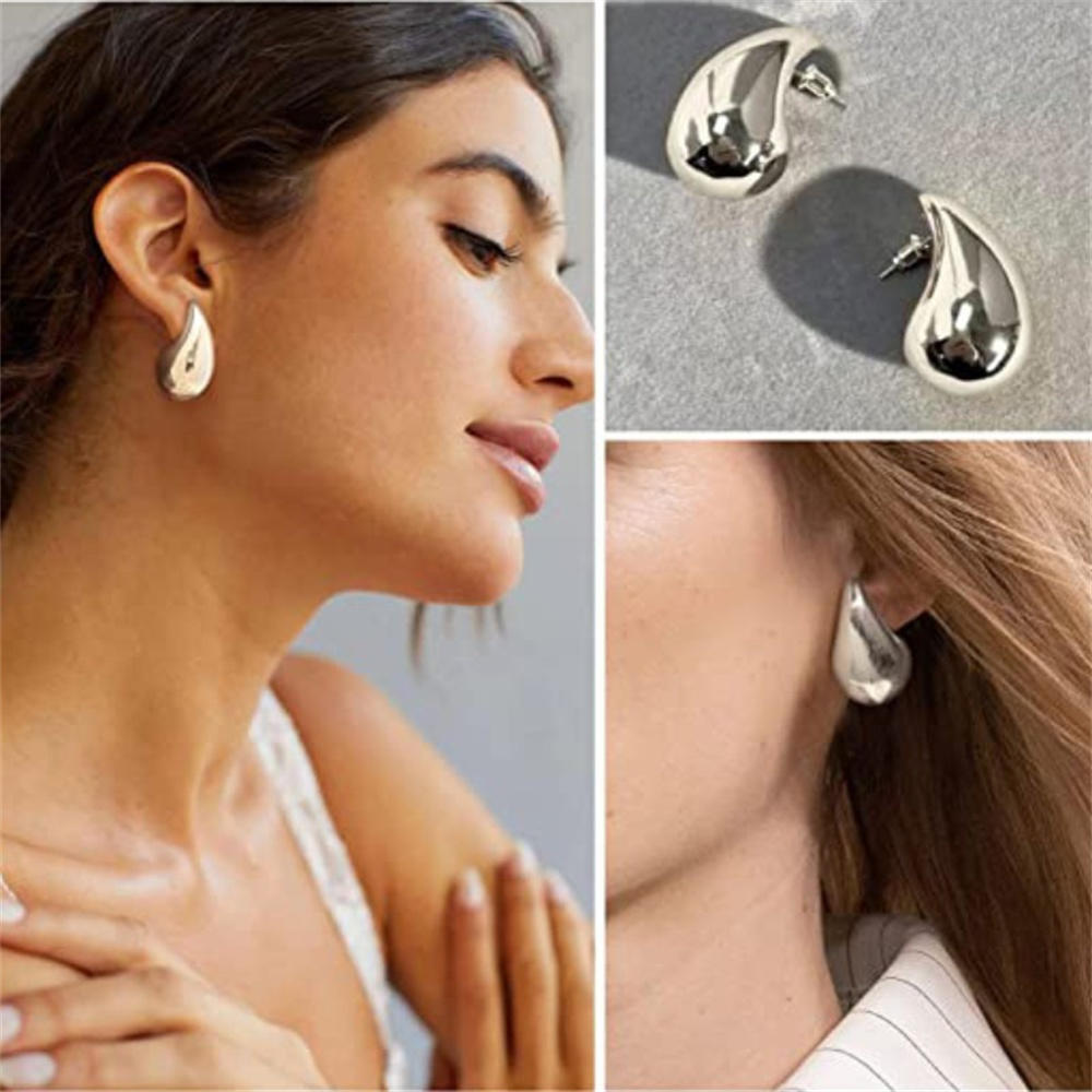 Chunky Dome Drop Earrings HHC
